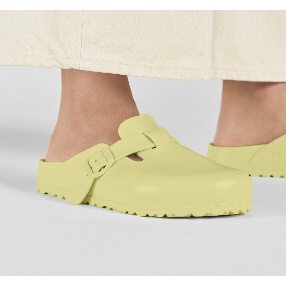 New Birkenstock Boston popcorn yellow clogs 37 - Picture 2 of 9